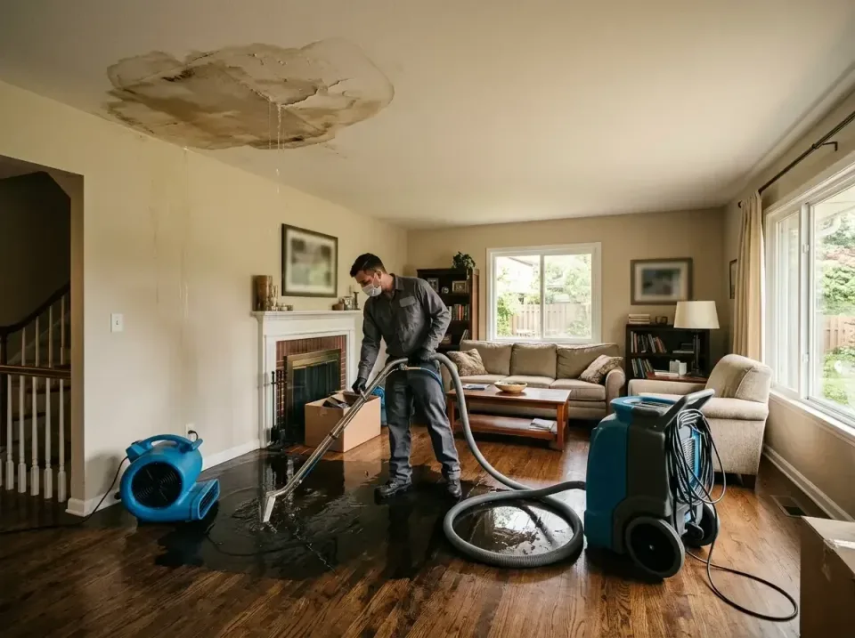 attic-pipe-burst-ceiling-drip-008 — frequently asked questions, Water Damage Restoration & Carpet Care in Barrett, TX